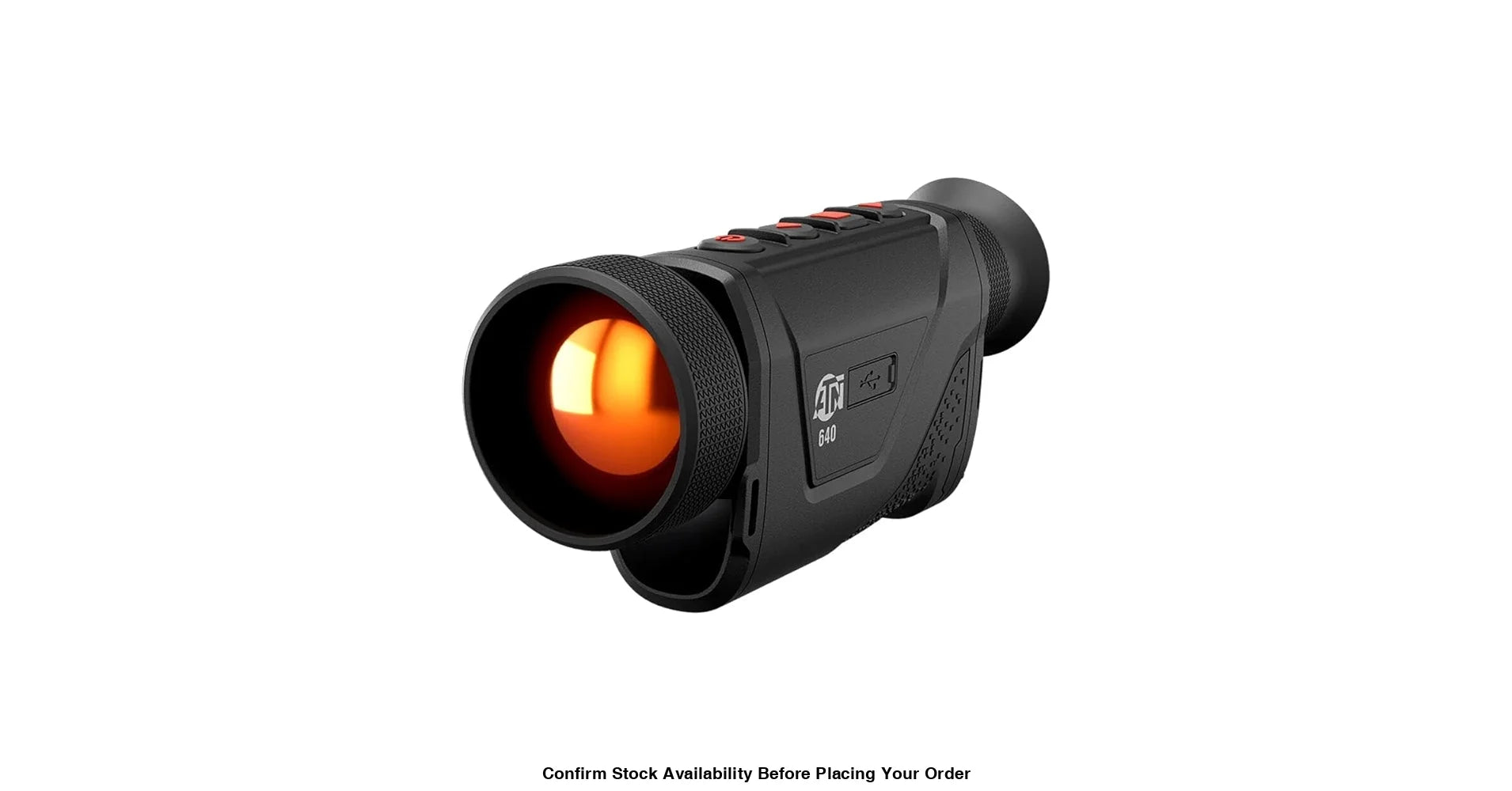 ATN THERMAL MONOCULAR BLAZEHUNTER LRF 650 3.5-28X 640X512 - ATN THERMAL MONOCULAR