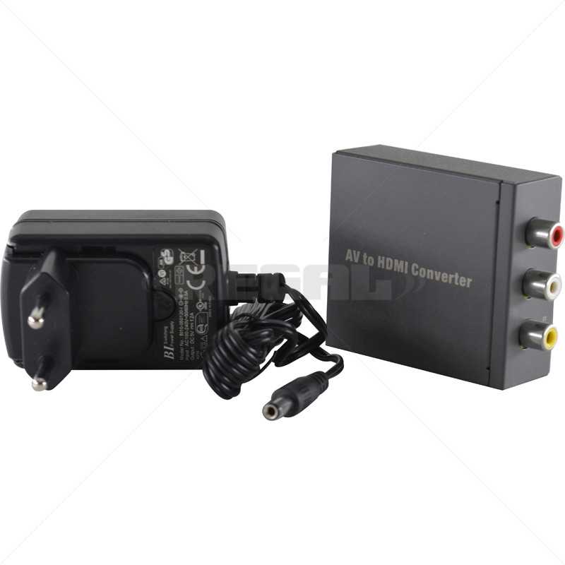 AV(CVBS) to HDMI Converter(PSU not included)
