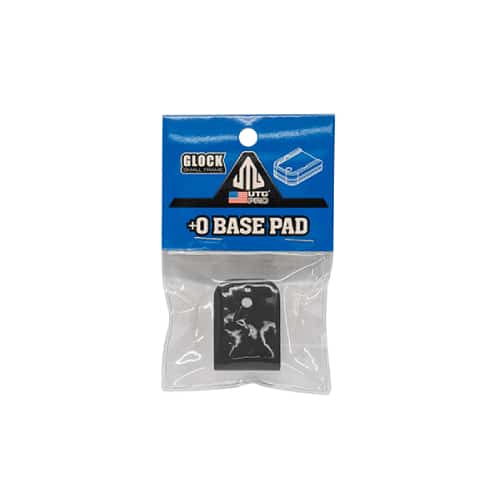 UTG Pro +0 Base Pad, Glock Small Frame Matte Black Aluminium - Pubgl01