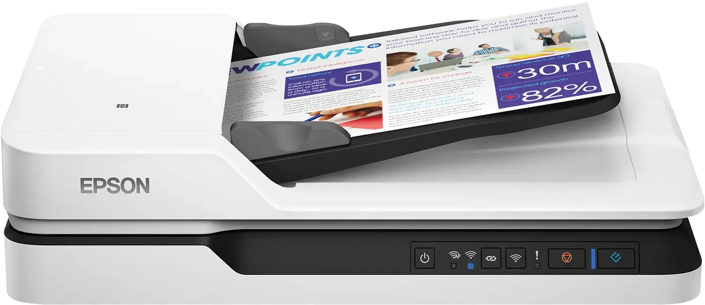 Epson WorkForce DS-1660W WiFi Flatbed Scanner