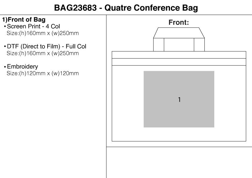 Quatre Document Bag