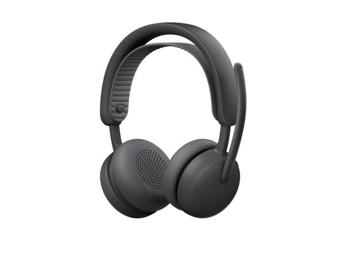 Logitech Zone Wireless 2 ES for Business Bluetooth Headset, MS Teams Certified - Graphite