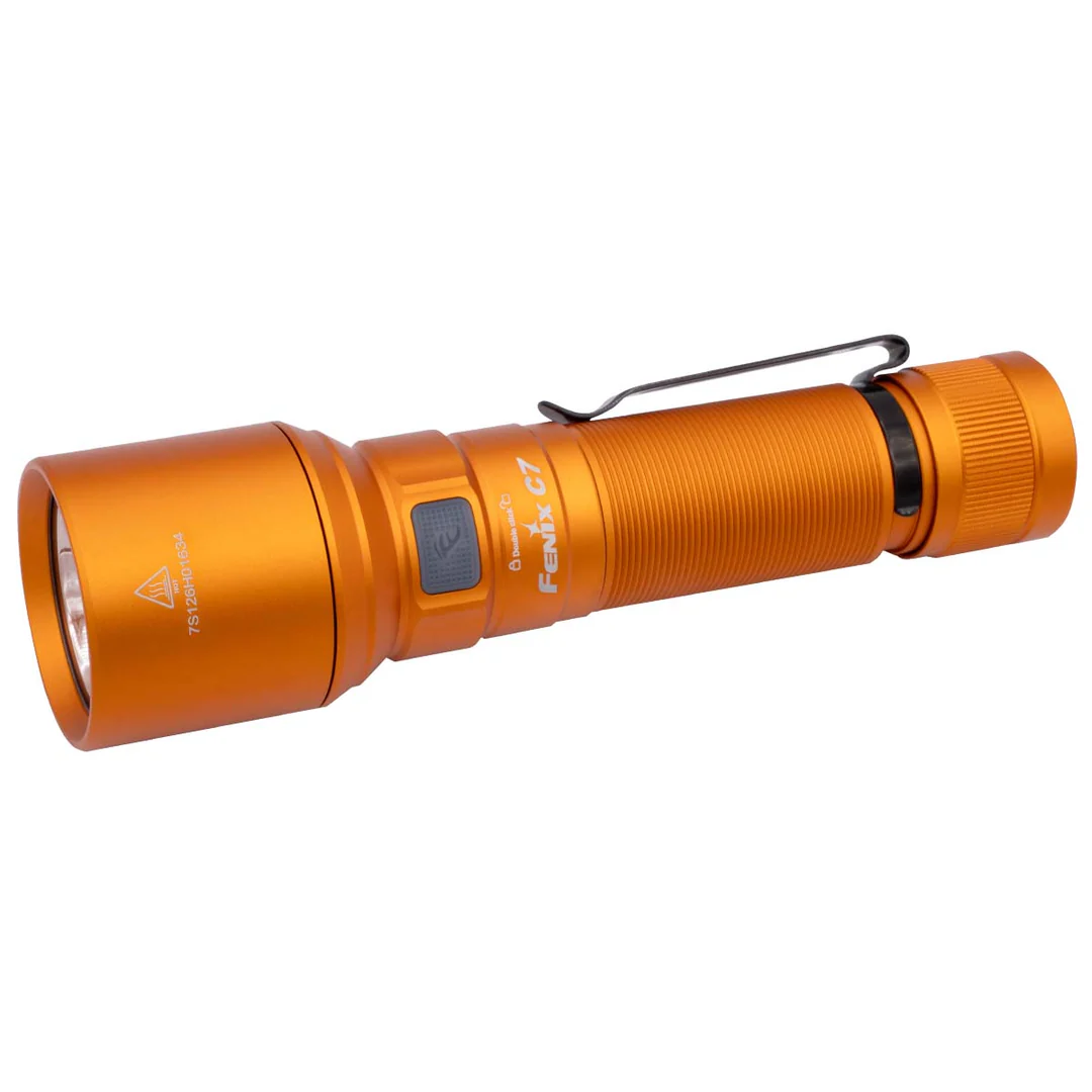 Fenix C7 LED Flashlight (Orange) Limited Edition
