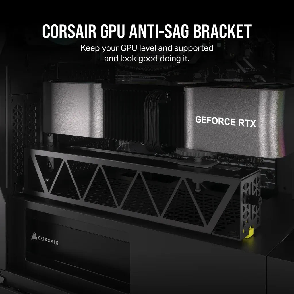 GPU Anti-Sag Bracket; Black