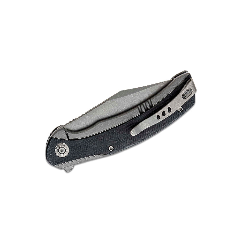 We Knife Snick Titanium Handle Gray/Black – WE19022F-1