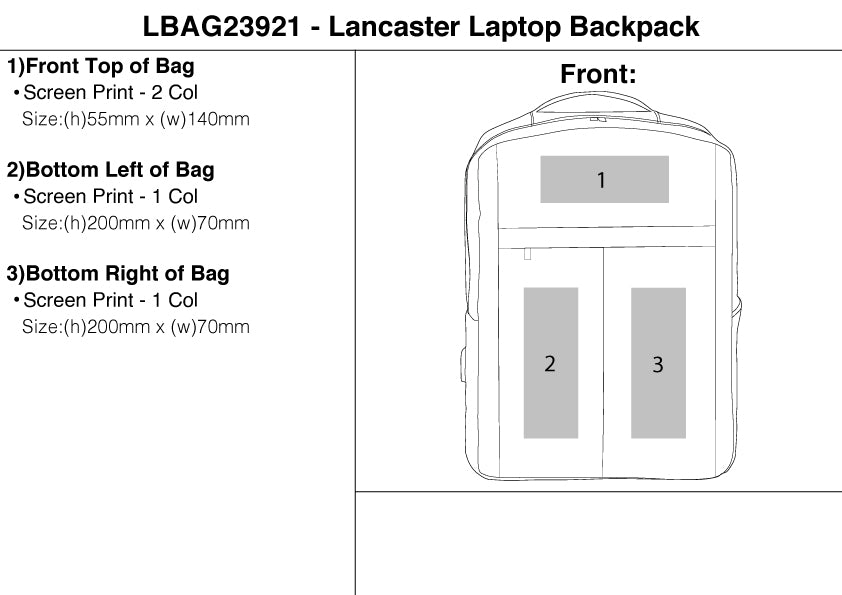 Lancaster Laptop Backpack