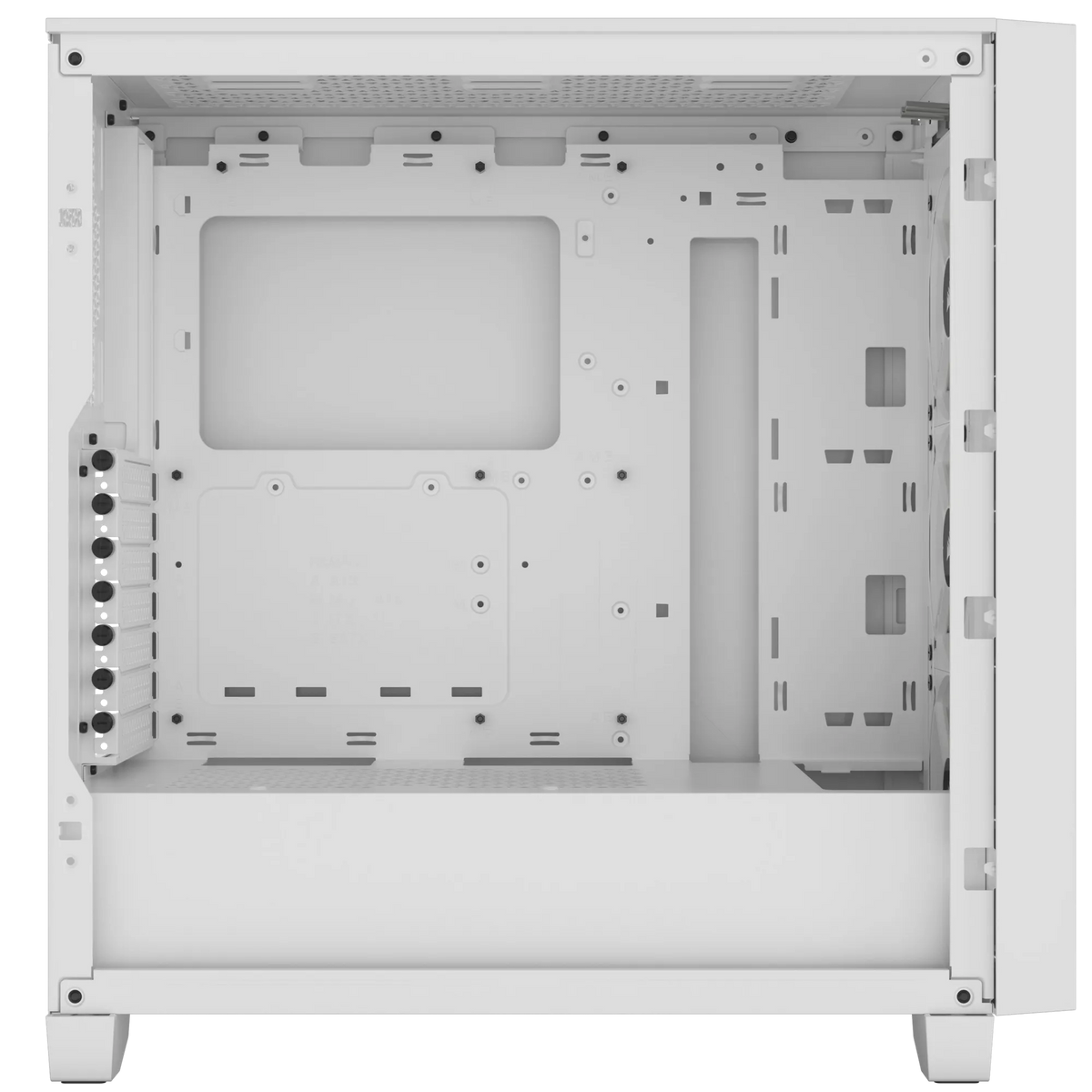 3000D RGB AIRFLOW White Mid-Tower PC Case; 2x 3.5'' | 2x 2.5'' Drive Bays; Up to 360mm Radiator compatible; 3x 120mm fan incl