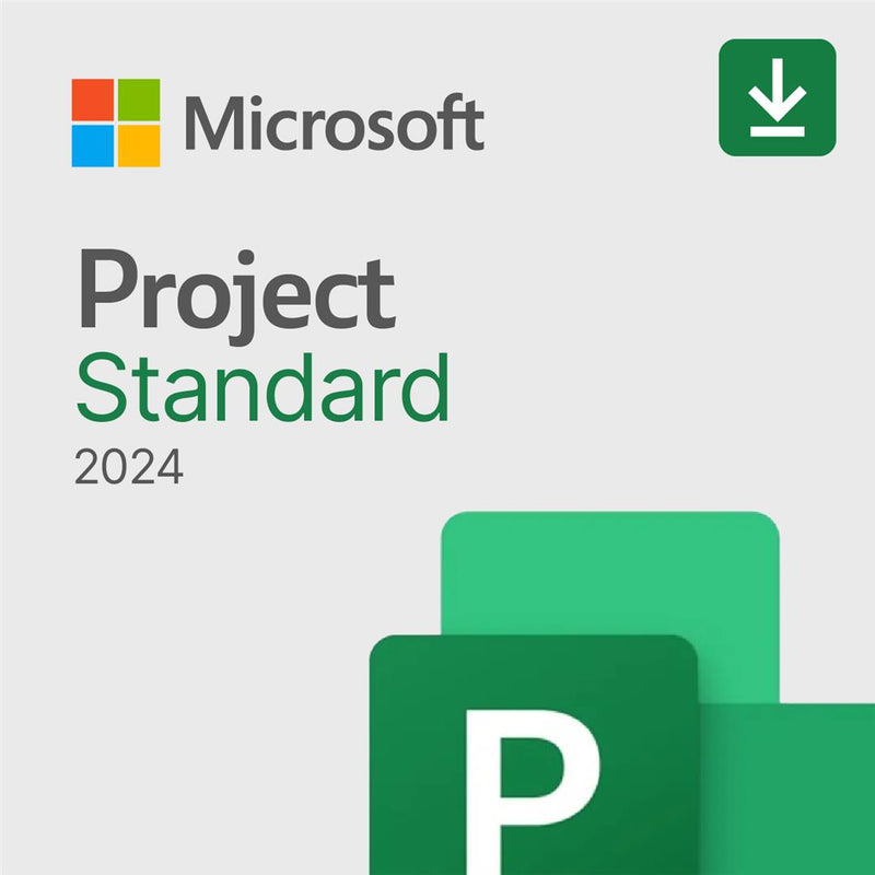 Microsoft - Project Standard 2024 - 1pc - Download (new - Replacemnt for 076-05905) - Guards On Duty Shop & Security Guards