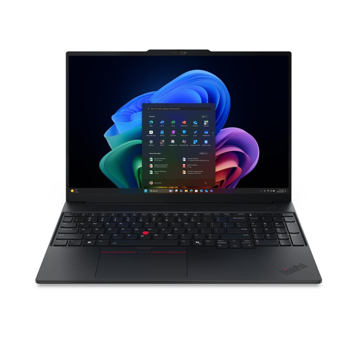LENOVO ThinkPad E16 Gen 4 |Ultra 7-355|BLACK|16'' WUXGA|16GB DDR5|512GB PCIe SSD|3yr OSS|WIN11 Pro