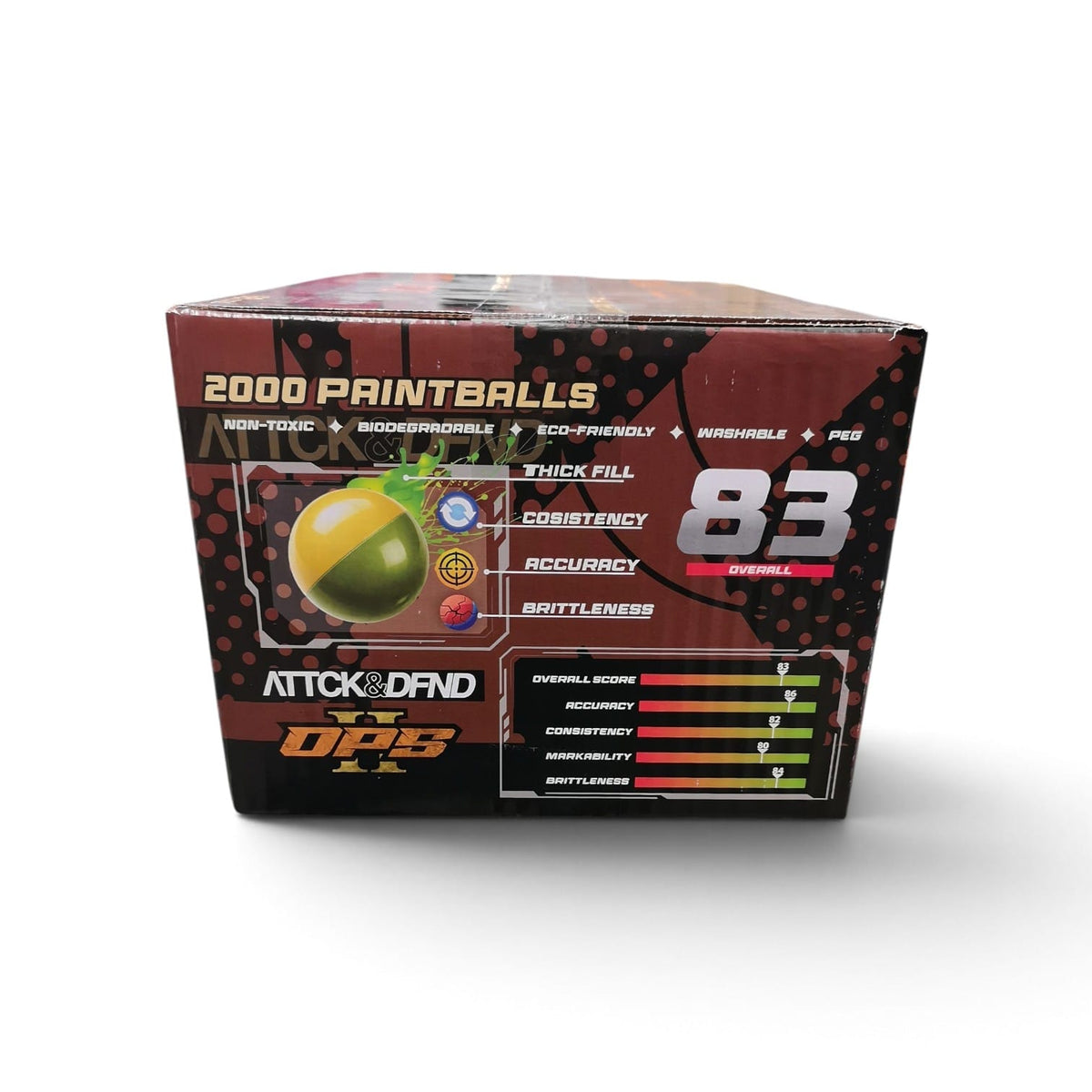 CONTRACT KILLER ATTACK AND DEFEND 68CAL Box Of 2000