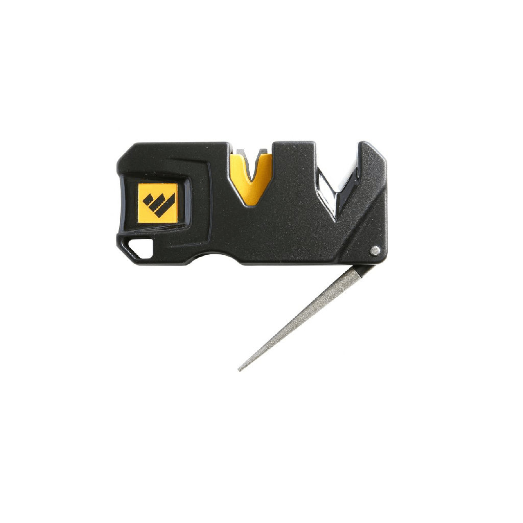 Work Sharp Pivot Plus Knife Sharpener WSEDCPVP-I – Compact EDC Carbide & Ceramic Knife Sharpener