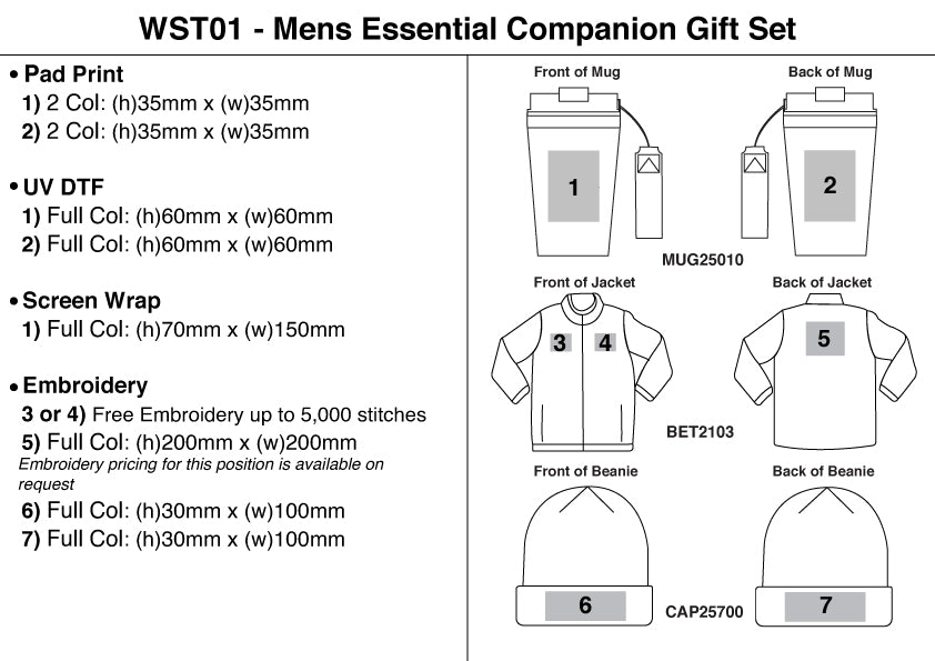 Mens Essential Companion Gift Set
