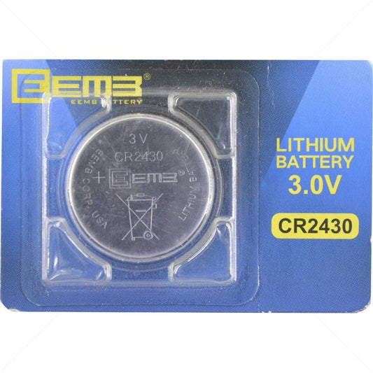 Batt Lithium 3V CR2430 24mm