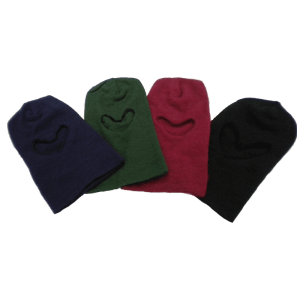 Knitted Balaclava - Black Navy