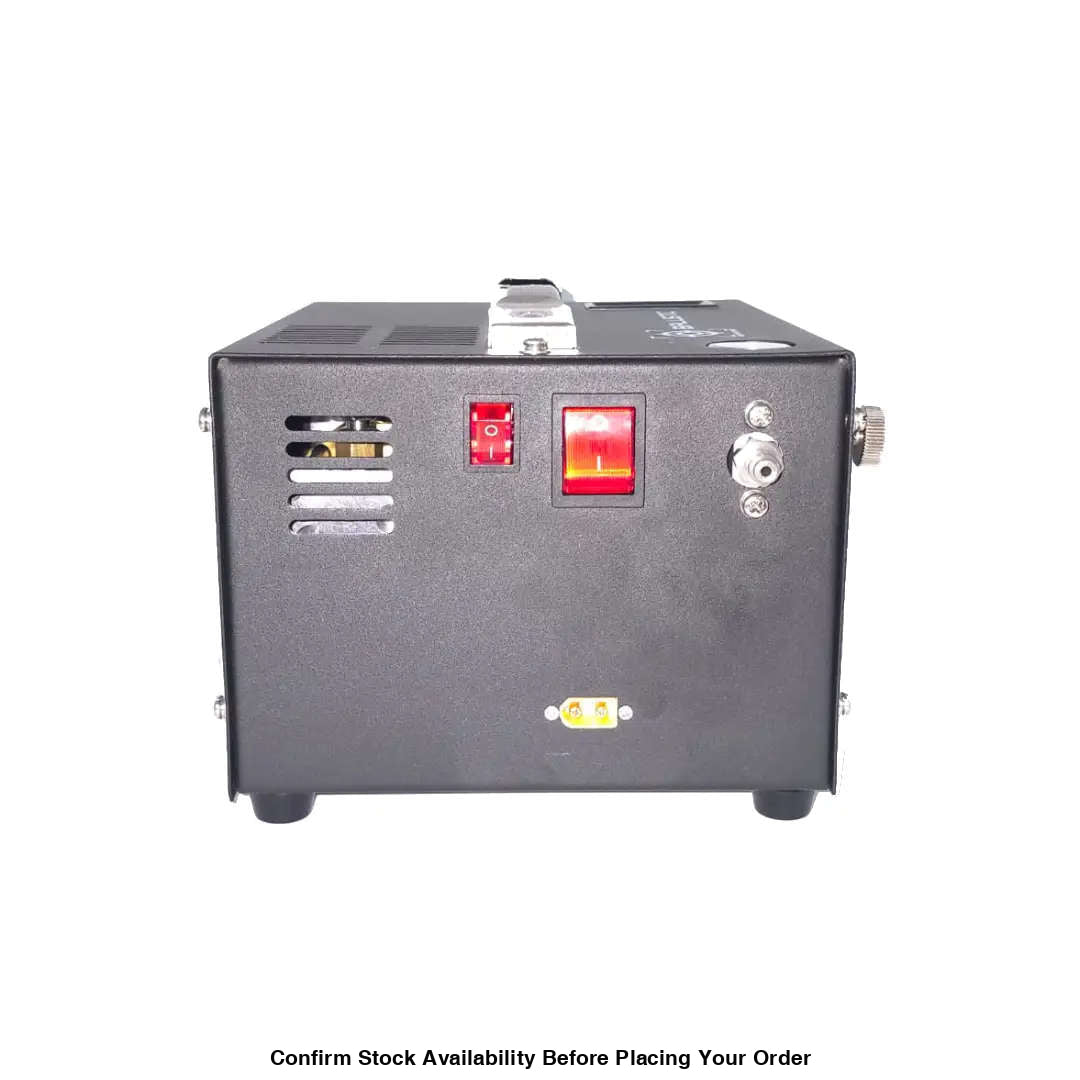 Ballistic Compact PCP Compressor 12V 300Bar/4500 PSI Black - Guards On Duty Shop