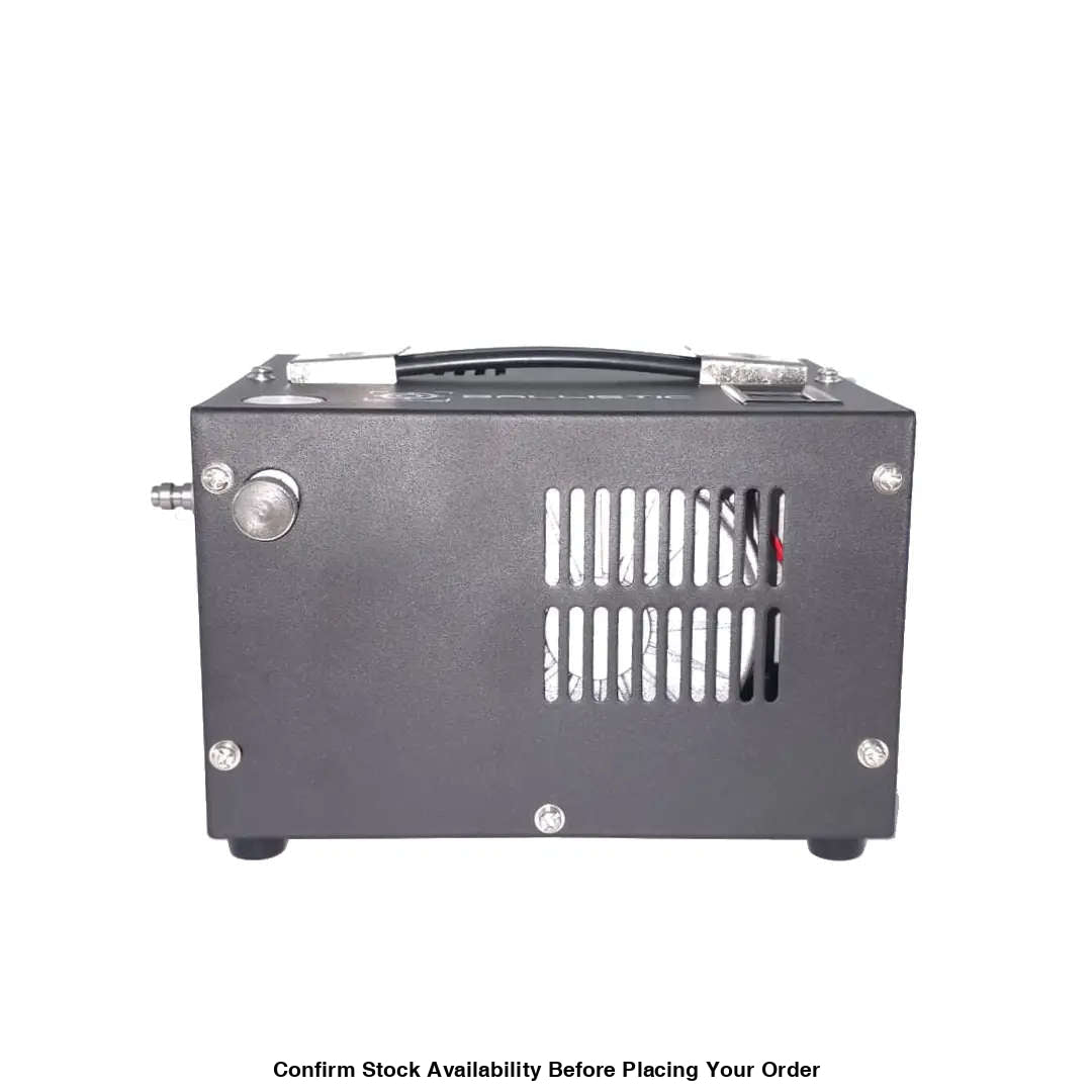Ballistic Compact PCP Compressor 12V 300Bar/4500 PSI Black - Guards On Duty Shop