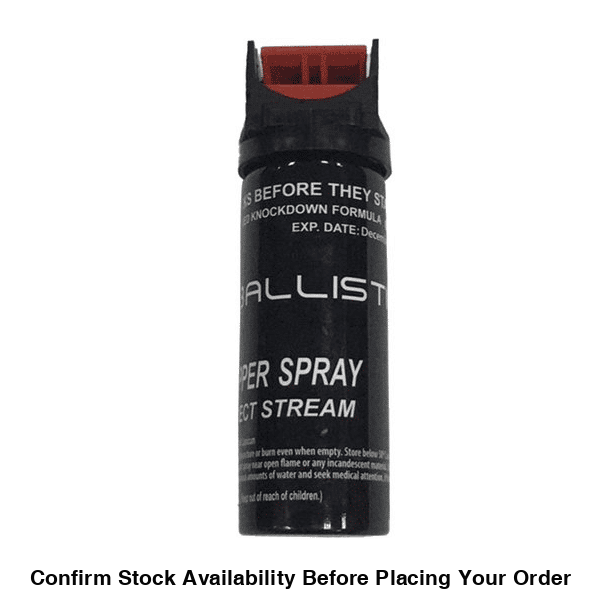 Ballistic Direct Stream Pepper Spray 60ml - Guards On Duty Shop