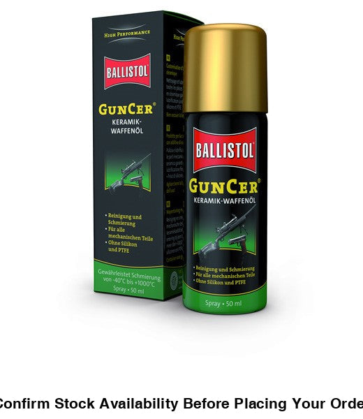 BALLISTOL GUNCER CERAMIC GUNOIL 200ML - BALLISTOL GUNCER CERAMIC GUNOIL 200ML