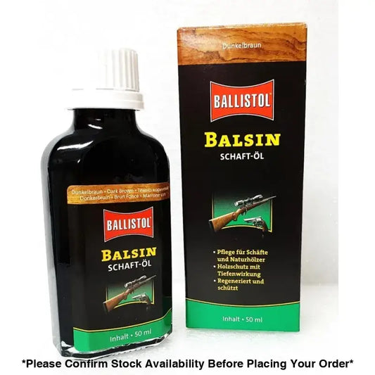 BALSIN STOCK OIL DARK BROWN – 50ML