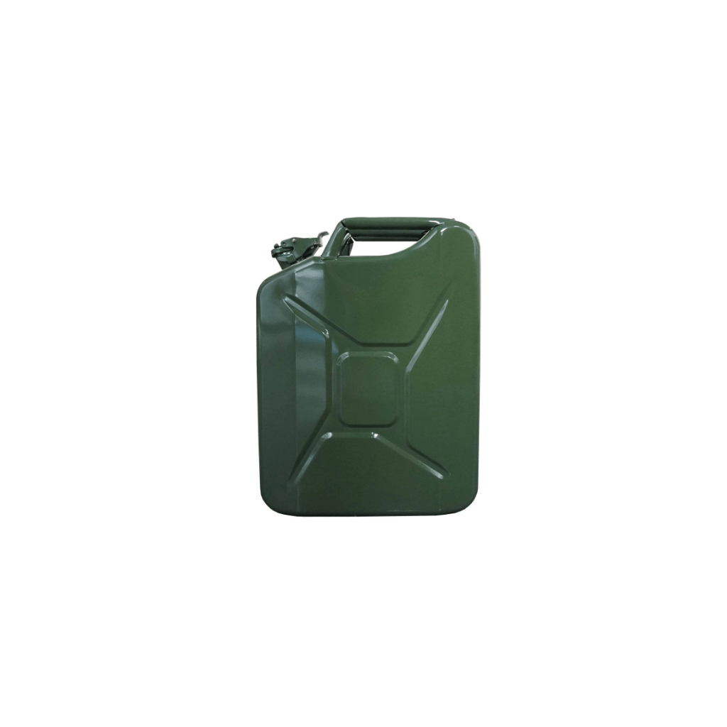 Green Metal Jerry Can - 10 Litre