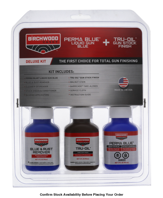 BC DELUXE BLUE & TRUOIL STOCK FINISH KIT