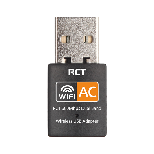 RCT 600Mbps Dual Band Wireless USB Adapter