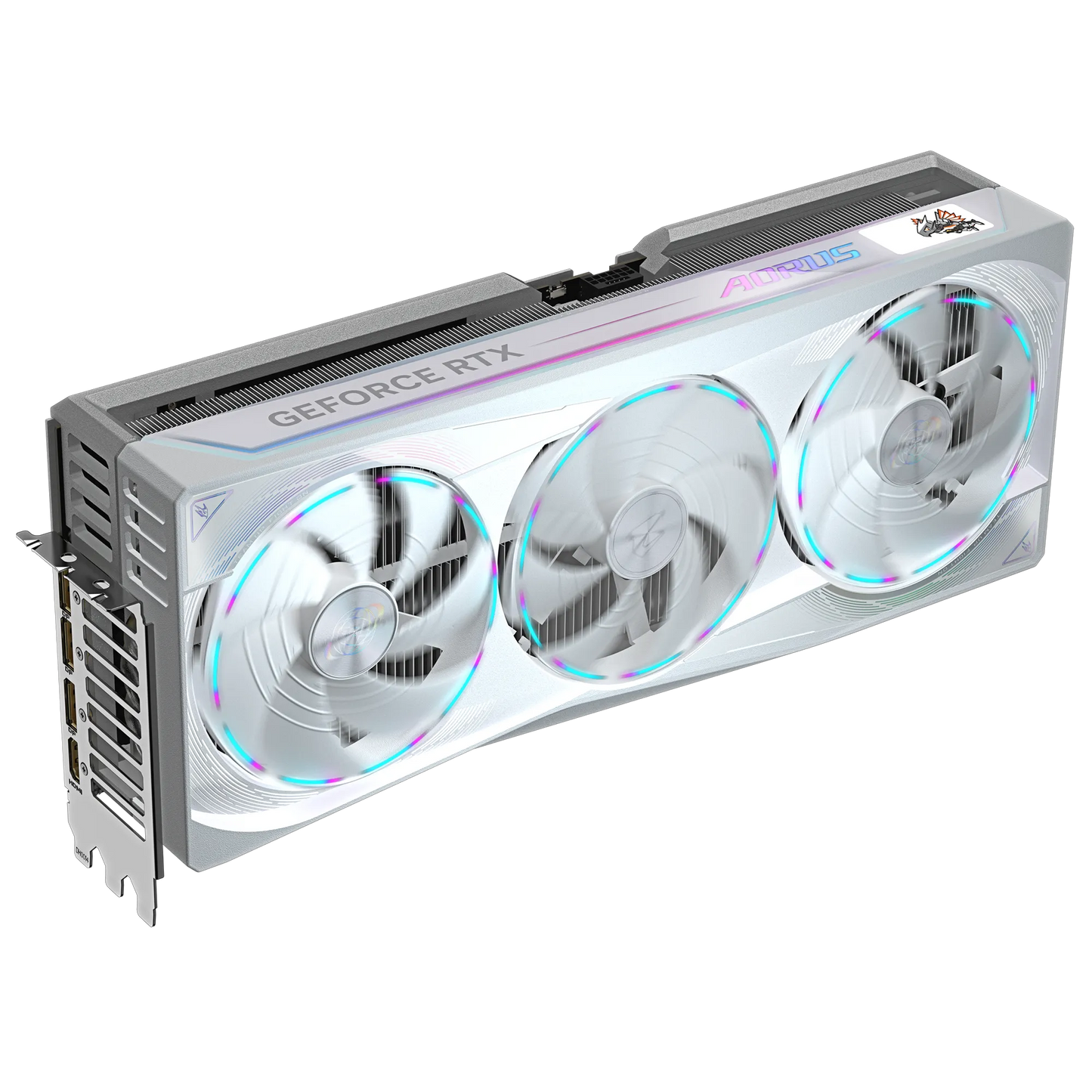GIGABYTE nVidia GeForce RTX 5090 AORUS MASTER ICE  - 32GB GDDR7; 512-Bit Memory Bus; 1x HDMI; 3x DisplayPort; Min 1000W PSU. .