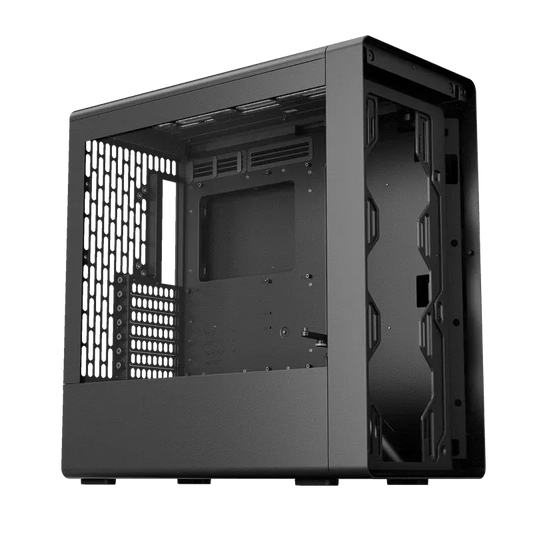 Aerocool HAVN BF 360 Flow Black EATX case - Adjustable GPU Bracket - Supports up to 7 fans (2x180; 1x140mm incl) - 2x 3.5'' or 4