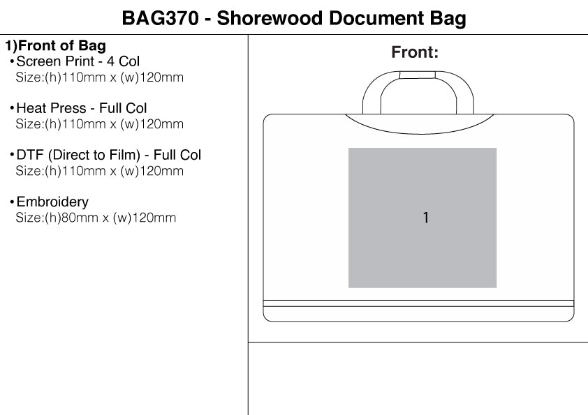 Shorewood Conference  Bag