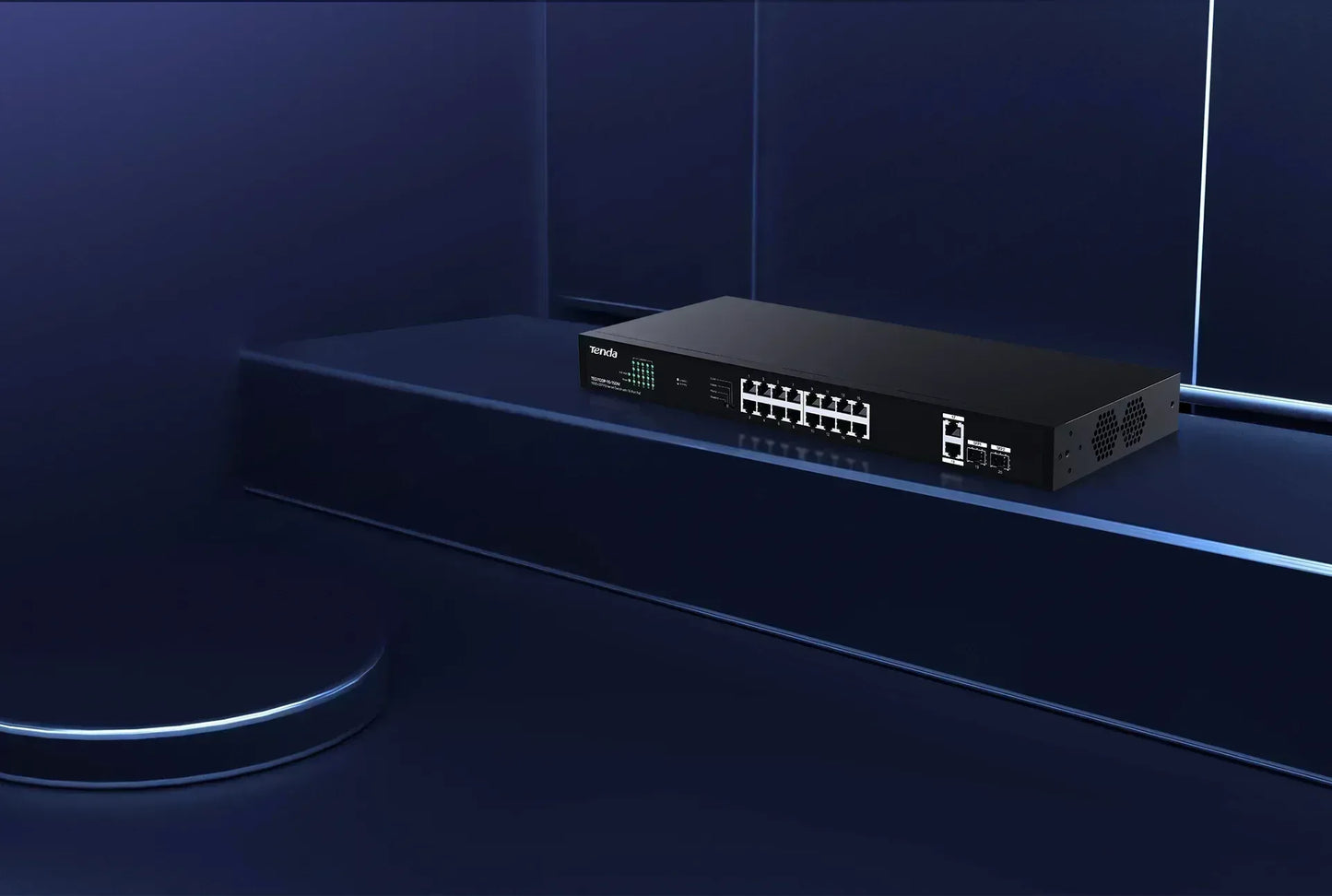 TENDA SWITCH ETHERNET 16-PORT POE 150W Guards On Duty Security