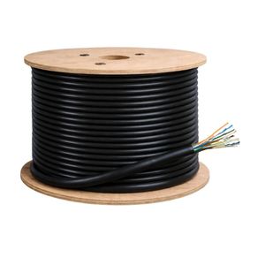 Cattex CAT6 Solid 100m UV STP Drum - Networking