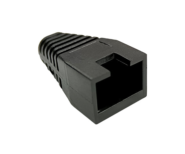 RJ45 Boot (Black) 50x Packet