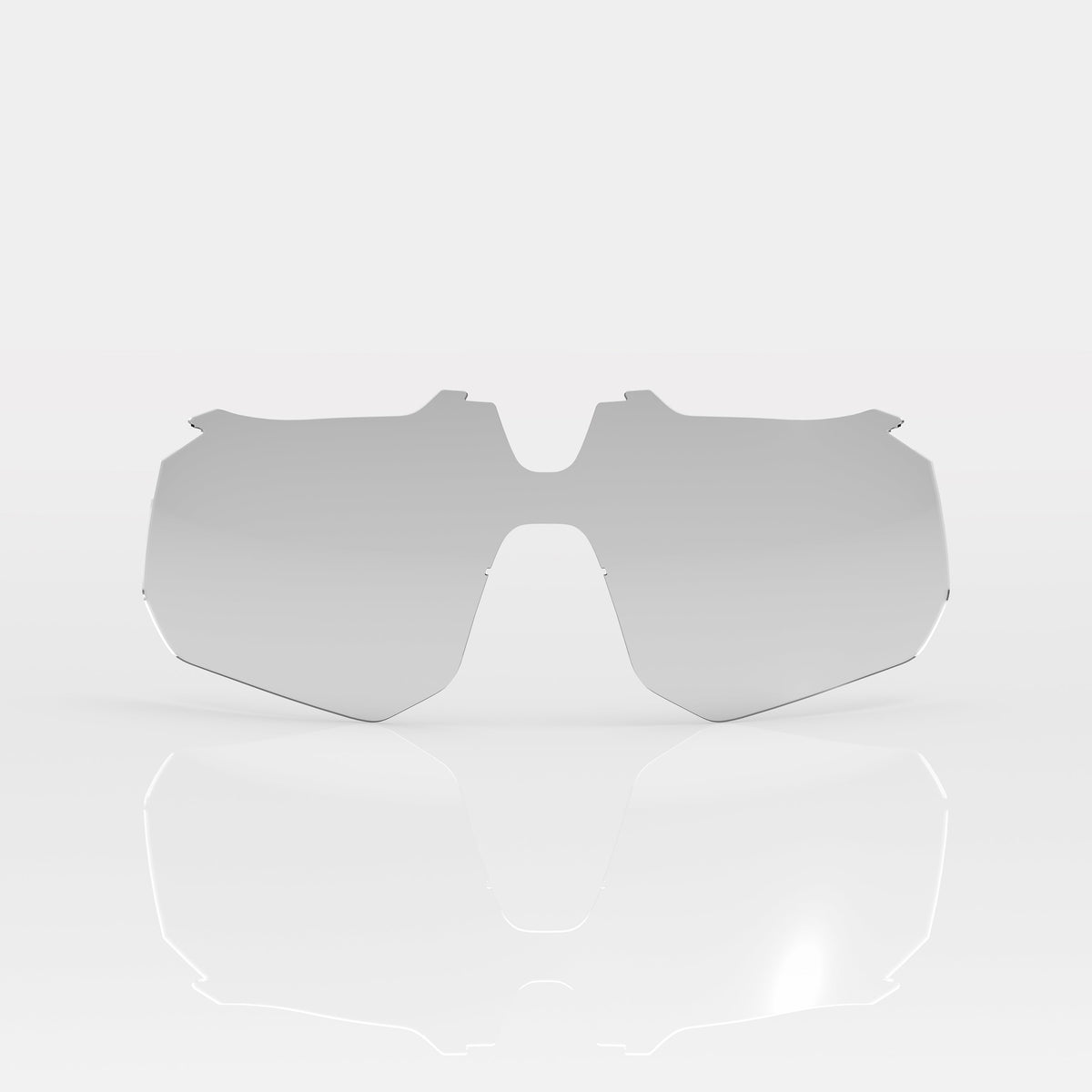 BleeqUp Photochromic Lens — Clear to Light Gray (UV-Reactive)