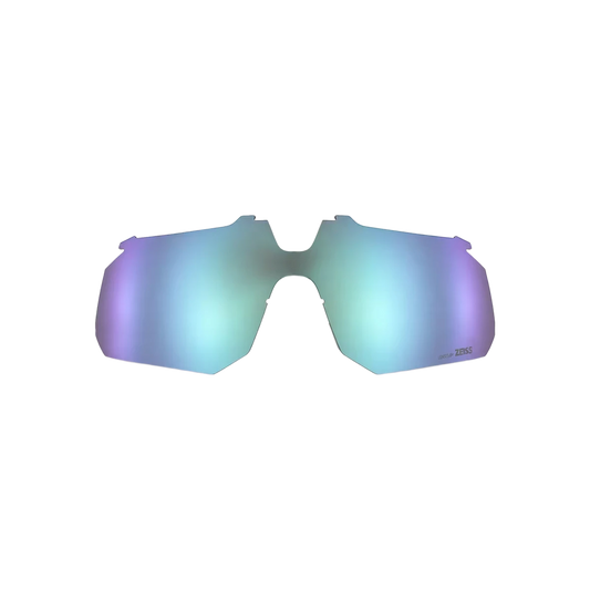 BleeqUp ZEISS replacement lens for Ranger AI glasses in blue