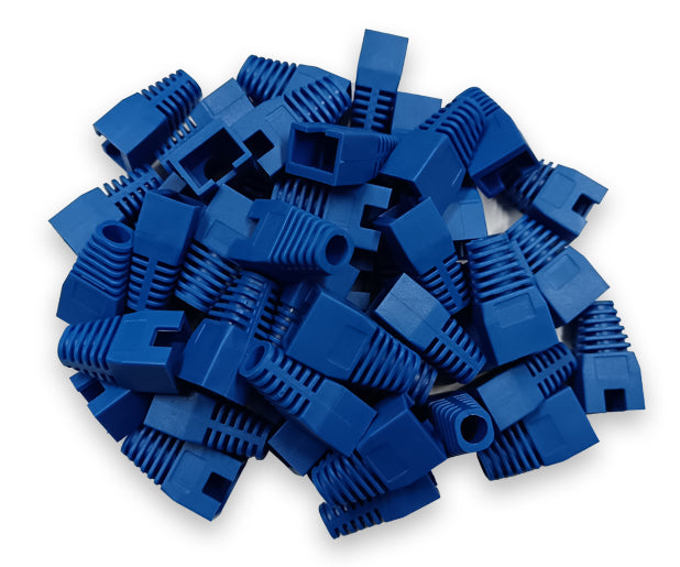 RJ45 Boot (Blue) 50x Packet