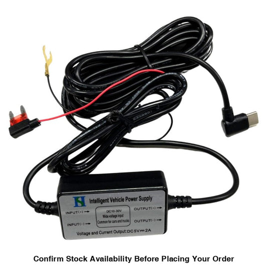 BNETA 24-Hour Parking Monitor Hardwire kit – F300 DashCam