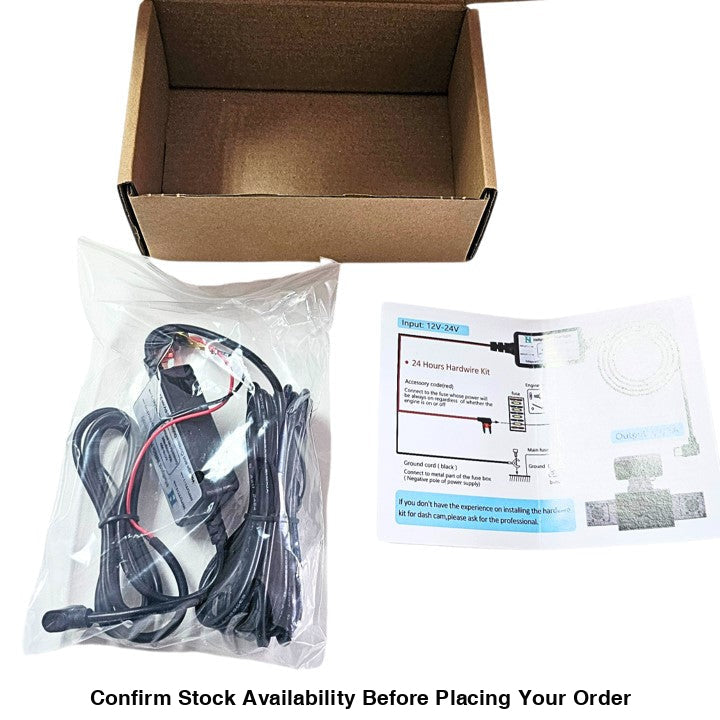 BNETA 24-Hour Parking Monitor Hardwire kit – F300 DashCam
