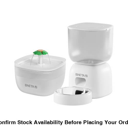 BNETA Automatic Pet Feeder / Water Fountain F14-L Combo