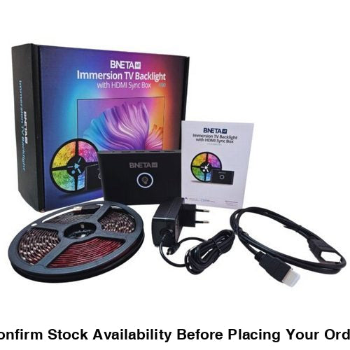 BNETA IoT Immersion TV Backlight with HDMI Sync Box K90