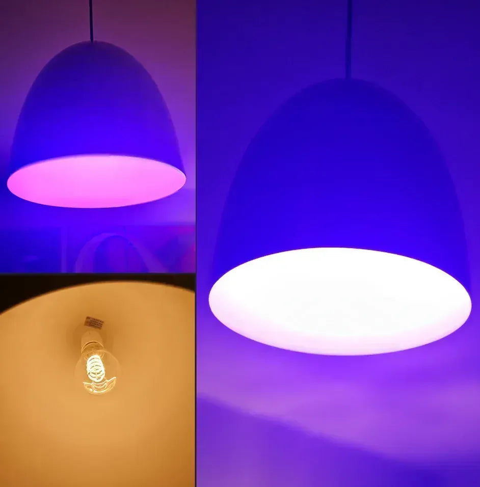 BNETA IoT Smart Filament WiFi Colour + Warm/Cool White LED Bulb (ST64C E27) Guards On Duty Security