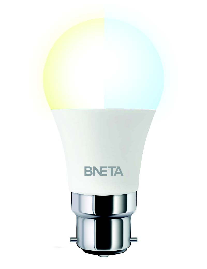 BNETA IoT Smart WiFi Colour + Warm/Cool white LED Bulb (B22)