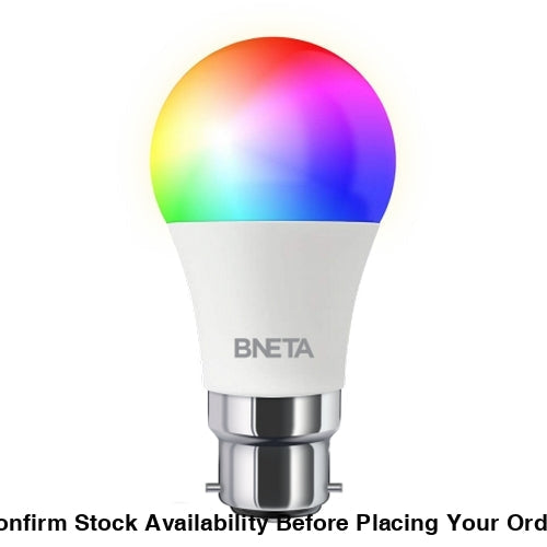 BNETA IoT Smart WiFi Colour + Warm/Cool white LED Bulb (B22)