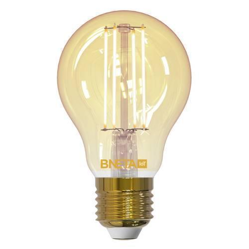 BNETA IoT Smart Filament WiFi Warm/Cool White LED Bulb (A60 E27) Guards On Duty Security