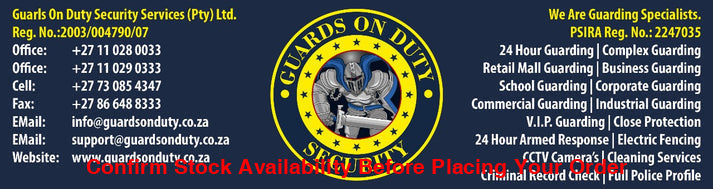 Day Security Guard Waterval Boven (Free Quotation)