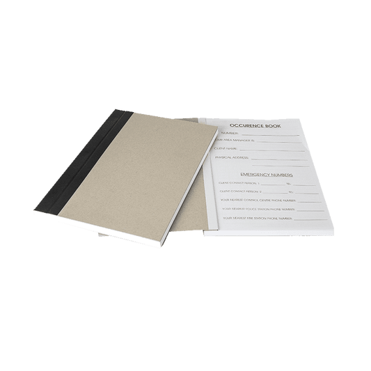 Handing In and Out of Firearm Book A3 Landscape