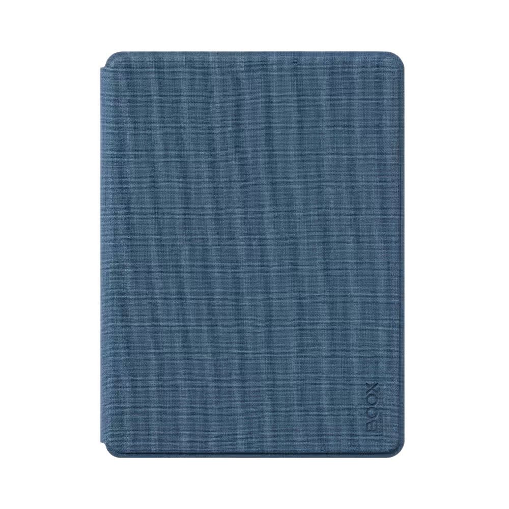 BOOX Go 6 Gen II magnetic case in navy, closed front view