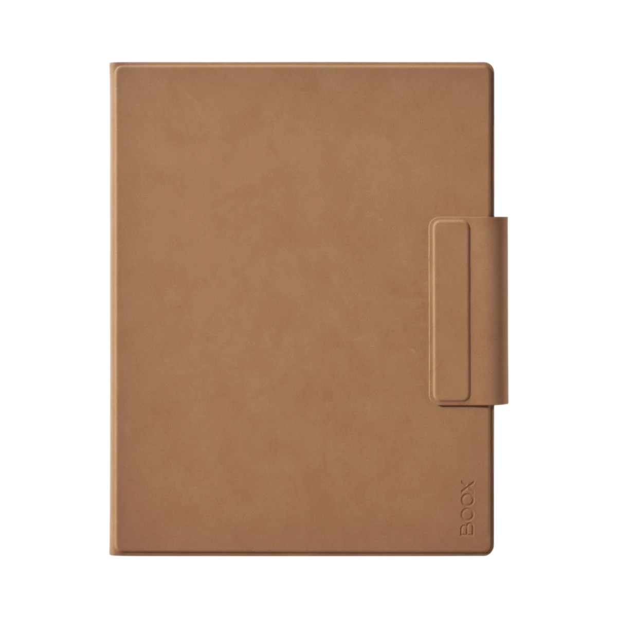 Boox Go Lumi Magnetic Cover — Mocha Brown, front