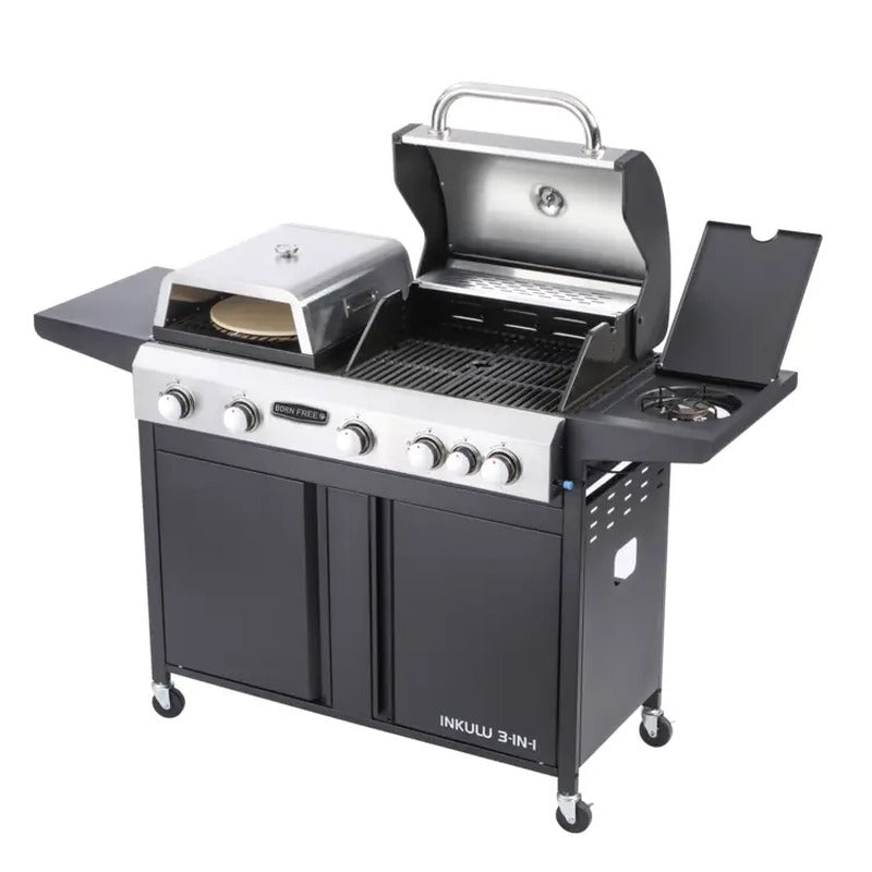 Born Free Inkulu 3-in-1 Gas Braai