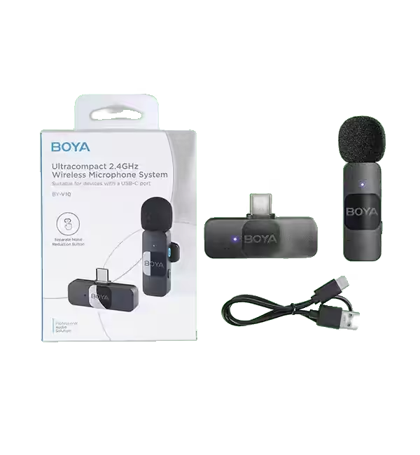 BOYA V Omni rear view — Wireless AI Microphone in South Africa