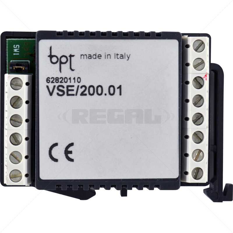 BPT - VSE/200 Intercommunication Switch (o Batteries)
